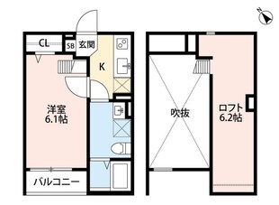 SkyGrace御蔵通の物件間取画像